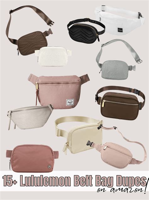 belt bag dupe lululemon|best lululemon crossbody bag dupe.